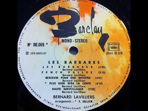 Bernard Lavilliers — Bernard Lavilliers "Fench vallée" 1976 Barclay