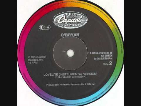 O'Bryan — O'Bryan - Lovelite (instrumental)