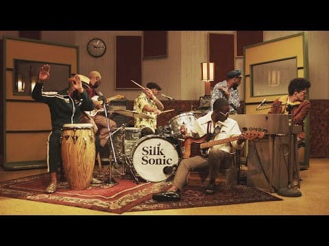 Silk Sonic — Bruno Mars, Anderson .Paak, Silk Sonic - Leave the Door Open [Official Video]