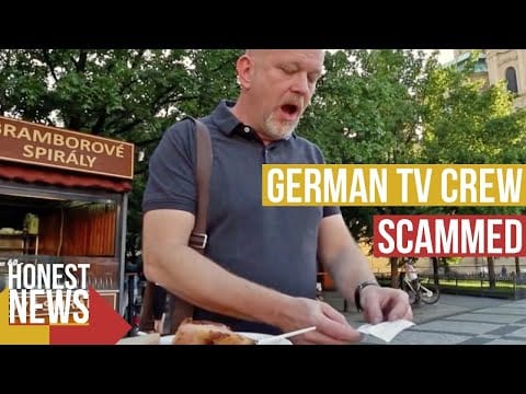 Christ B4 Everything — HONEST GUIDE - SCAMMERS CHEAT GERMAN TV CREW IN PRAGUE Honest News