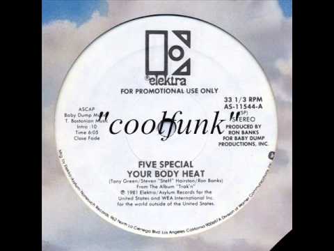 Five Special — Five Special - Your Body Heat (12" Funk 1981)