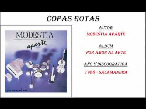 Modestia Aparte — Modestia Aparte - Copas rotas