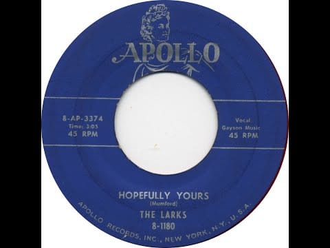 The Larks (3) — LARKS  HOPEFULLY YOURS