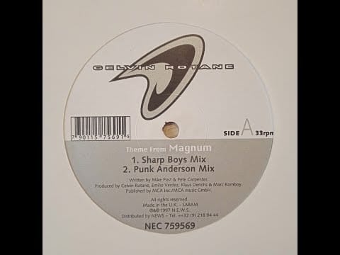 Celvin Rotane — Celvin Rotane – Theme From Magnum (Punk Anderson Mix)
