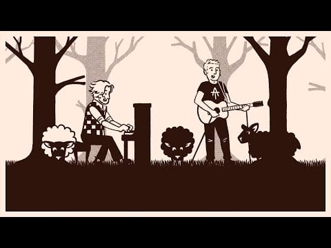 Tim Finn — Andy White & Tim Finn (AT)  "Three Sheep Grazing".