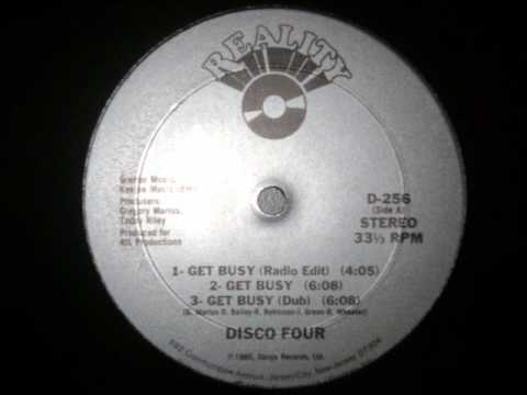 Disco Four — Disco Four- Get Busy 1986