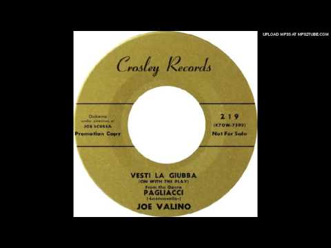 Joe Valino — Joe Valino - Vesti La Giubba (On With The Play)