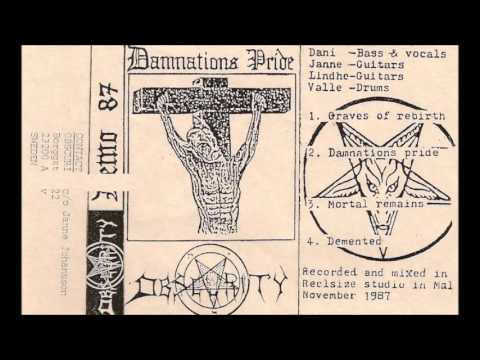 Obscurity (2) — Obscurity "Damnations Pride" (1987) FULL DEMO (HQ)