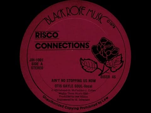 David Mancuso — Risco Connection ‎–  Ain't No Stoppin' Us Now (1979)