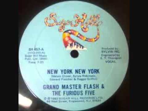 Grandmaster Flash & The Furious Five — grandmaster flash (instrumental) new york new york.flv