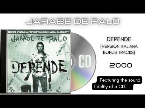 Jarabe de Palo — Jarabe de Palo - Depende [CD Italiano Bonus Tracks Full Album]