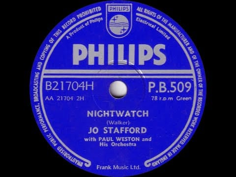 Jo Stafford — Jo Stafford - Nightwatch