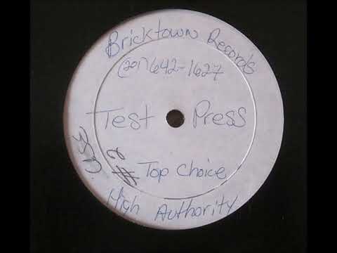High Authority (2) — High Authority - Top Choice (Original Punch Mix) (1993)