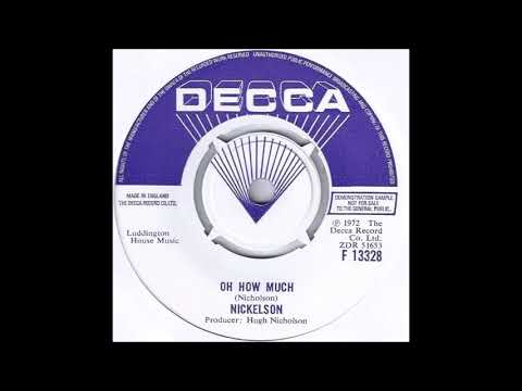 Nickelson (2) — Nickelson - Oh How Much (1972)