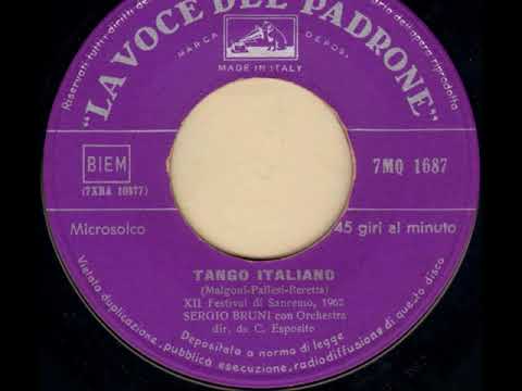 Sergio Bruni — Hit Parade # Sergio Bruni   Tango Italiano