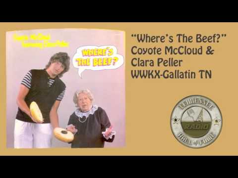 Coyote McCloud — Coyote McCloud & Clara Peller "Where's The Beef?"