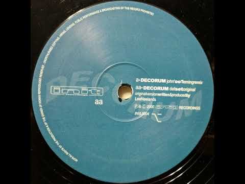 Leo Neelands — Leo Neelands - Decorum (John '00' Fleming Remix) [2000] [Init Recordings – INVL 004]