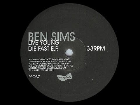 Ben Sims — Ben Sims - Untitled ( Live Young Die Fast - B1 )