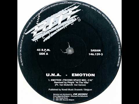 U.N.A. — U.N.A. • Emotion (Techno Space Mix) (1992)