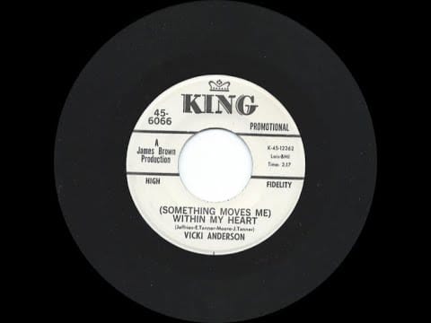 Vicki Anderson — Vicki Anderson - (Something Moves Me) Within My Heart