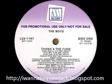 The Boys — The Boys - Thanx 4 The Funk (European Dope Dub)