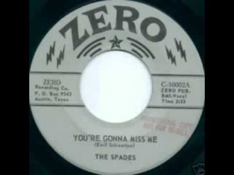 The Spades (2) — The Spades You're Gonna Miss Me 1965