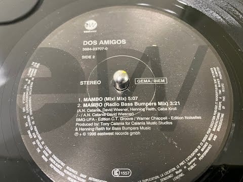 Dos Amigos — Dos Amigos – Mambo (Mixi Mix) - EastWest – 3984-23707-0