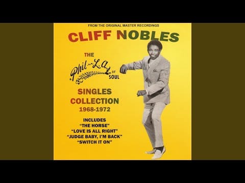 Cliff Nobles — Love Is All Right