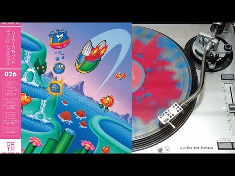Hiroshi Kawaguchi — Fantasy Zone - OST vinyl LP face B (Data Discs)