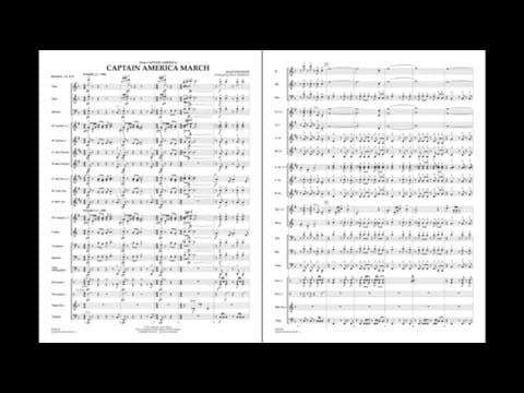Alan Silvestri — Captain America March by Alan Silvestri/arr. Paul Murtha