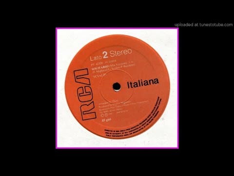 Scialpi — SCIALPI  -SOLITARIO (Mix Version)-