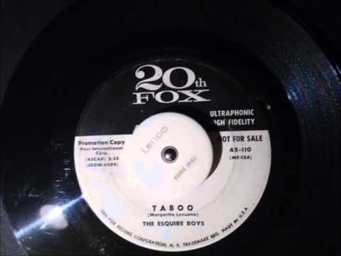 The Esquire Boys — The Esquire Boys - Taboo