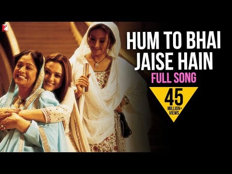 Javed Akhtar — Hum To Bhai Jaise Hain Song | Veer-Zaara | Preity Zinta, Kirron, Divya, Lata Mangeshkar, Madan Mohan