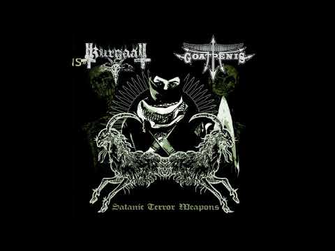 Goatpenis — Goatpenis [Brazil] /Kurgaall [Italy] - "Satanic Terror Weapons" [full split, 2016]