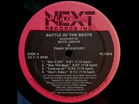 Boyd Jarvis — Boyd Jarvis & Timmy Regisford ‎– Battle Of The Beats  (1985)