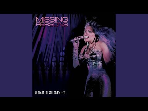 Missing Persons — Words (Live)