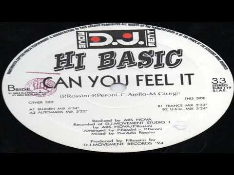 Hi-Basic — Hi-Basic - Can You Feel It (Trance Mix)