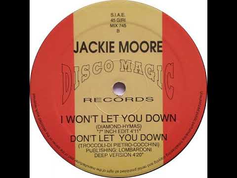 Jackie Moore (2) — Jackie Moore - Dont Let You Down (deep version)