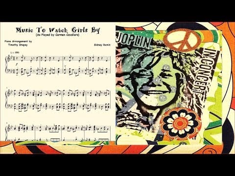 Carmen Cavallaro — Music To Watch Girls By (Carmen Cavallaro) Piano Transcription