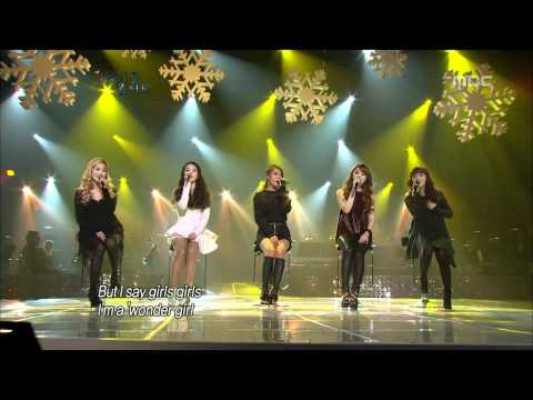 Wonder Girls — Wonder Girls - Girls Girls, 원더걸스 - 걸스 걸스, Beautiful Concert 20120103