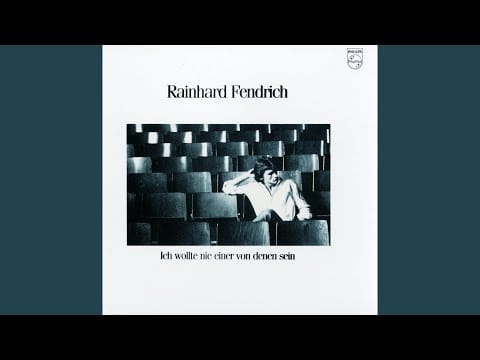 Rainhard Fendrich — Ich wollte nie einer von denen sein