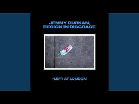 Left at London — as blue as a bruise