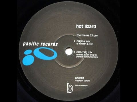 Hot Lizard — Hot Lizard - The Theme (1995 - Pacific Records - ficd003) Full EP