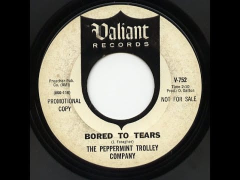 The Peppermint Trolley Company — The Peppermint Trolley Company - Bored To Tears 1966