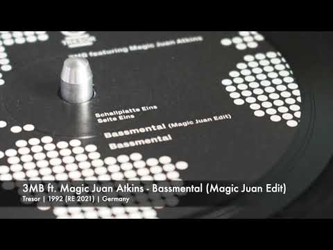 Juan Atkins — 3MB Feat. Juan Atkins - Bassmental (Magic Juan Edit) (Tresor | 1992)