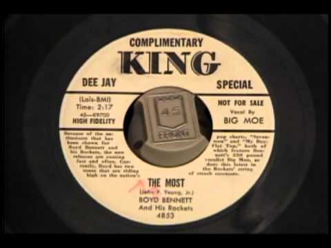 Boyd Bennett And His Rockets — Boyd Bennett And His Rockets featuring Big Moe : The Most (1955)