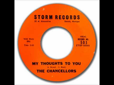The Chancellors (18) — Chancellors - My Thoughts To You - Storm 50 - 1959
