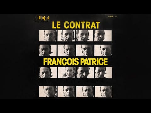 Daniel Vangarde — François Patrice - Le contrat (Official Audio)