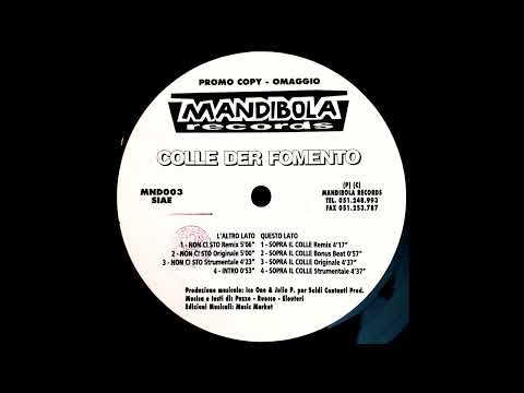 Colle Der Fomento — Colle Der Fomento - Sopra Il Colle (Remix) (12", 1996 Promo copy)