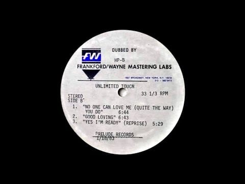 Unlimited Touch — Unlimited Touch - Good Loving